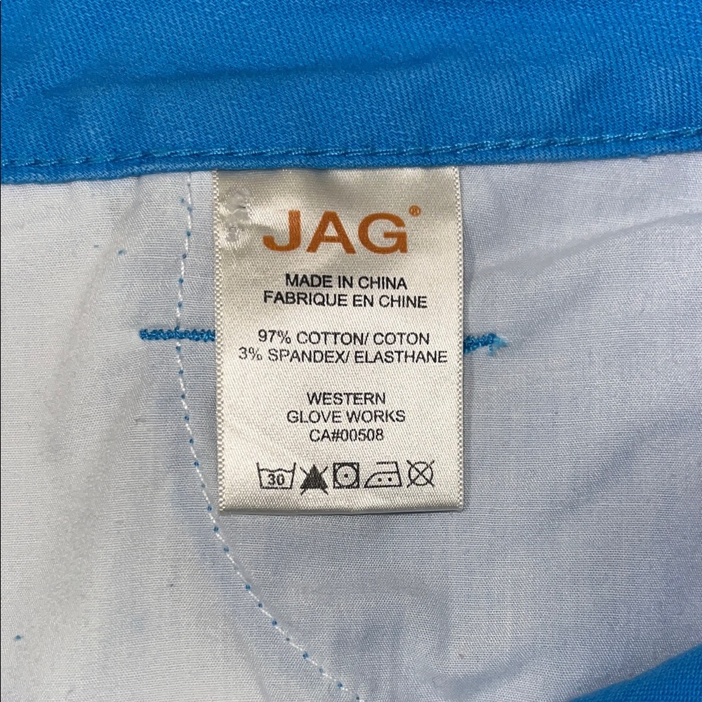 Jag Jeans Vibrant Blue Bermuda Short Size 16 - Picture 8 of 8